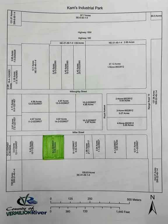 Industrial land For Rent in null, Alberta