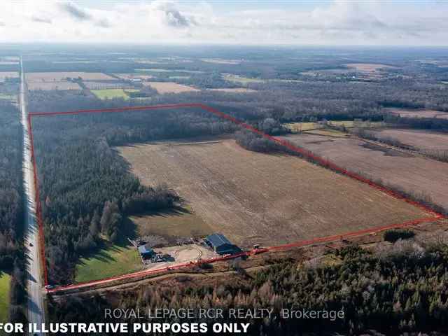 80 Acres with Large Shop and Workable Land