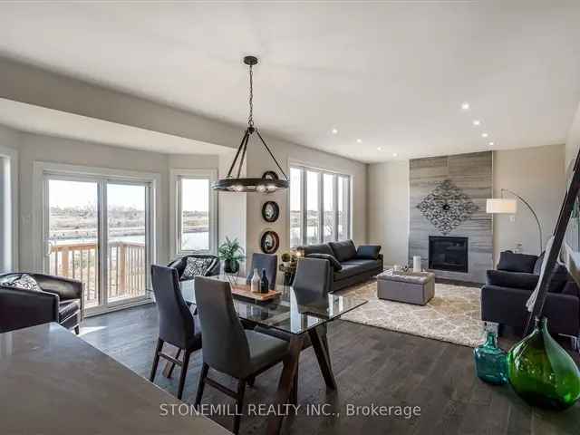 Stunning Canal-Side Show Home with Over 200K in Upgrades