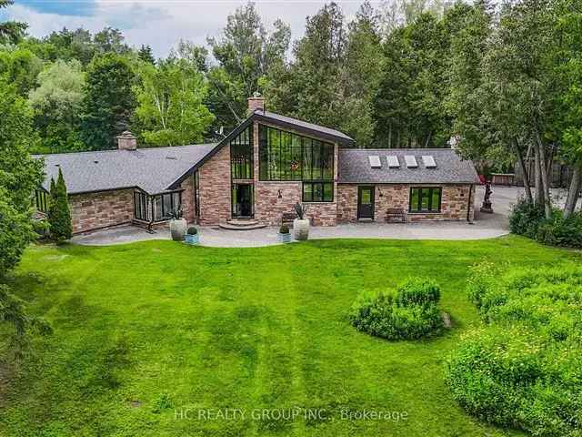 Luxury 3-Bedroom Bungalow on 20-Acre Wooded Lot