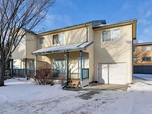 Townhouse For Sale In Central McDougall, Edmonton, Alberta