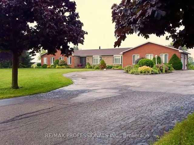 Rare Ranch Bungalow on 2 Acres with Commercial Zoning