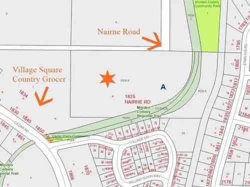 For Sale Vacant Land in Nanaimo with Cedar Acreage and Amenities Nearby