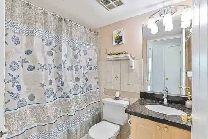 1 bedroom with private washroom for female