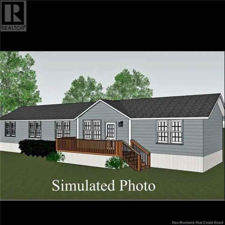 3-Bedroom Home Near Fredericton - New Construction