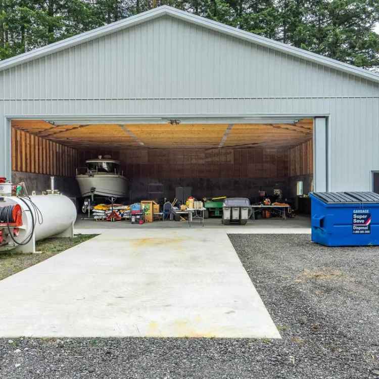 South Langley 5-Acre Property with Shop