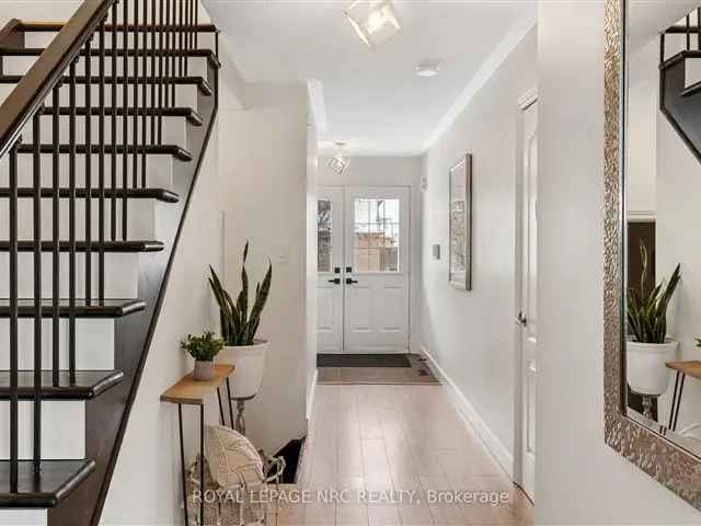 Spacious Freehold Townhouse with Canal Views