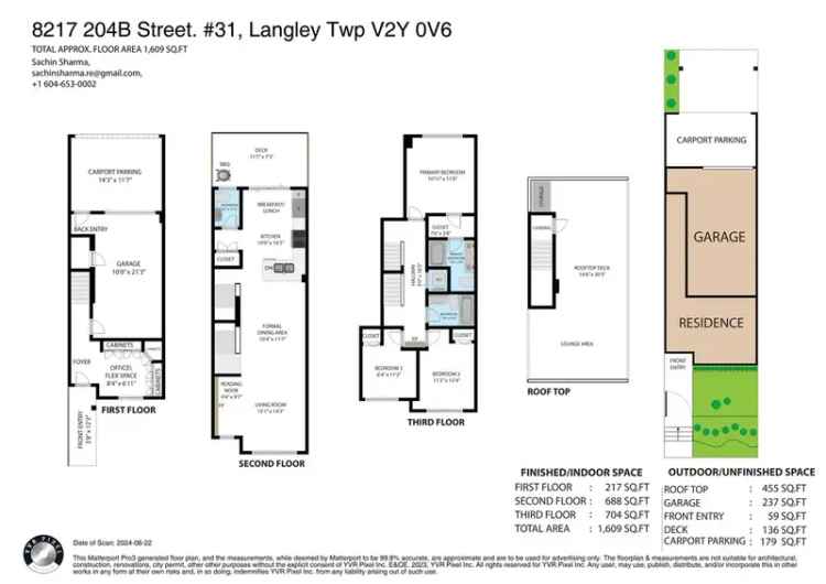 Townhouse For Sale in Township of Langley, British Columbia