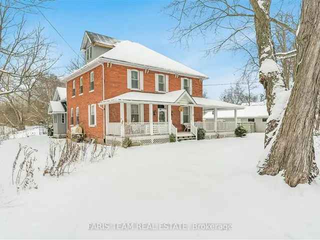 1800s 5-Bedroom Home on 3 Acres with Detached Garage