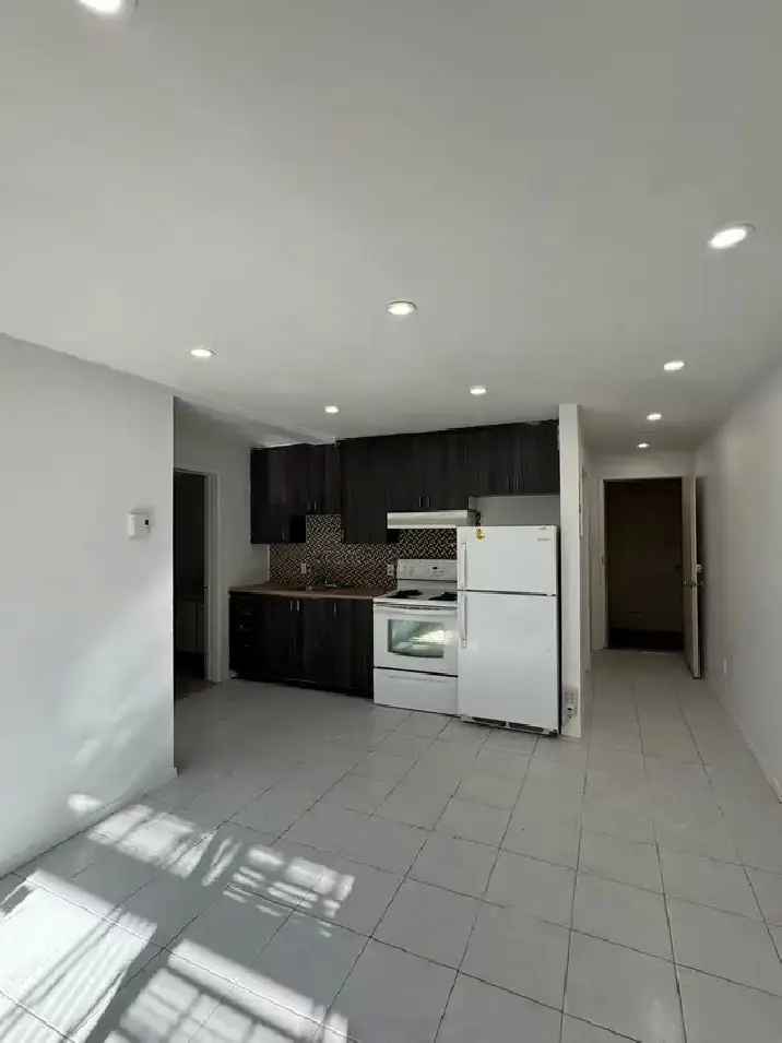 Spacious 35 Basement Apartment for Rent April 1st
