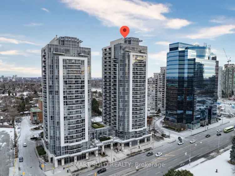 Luxury 2-Bedroom Condo in North York with Panoramic Views