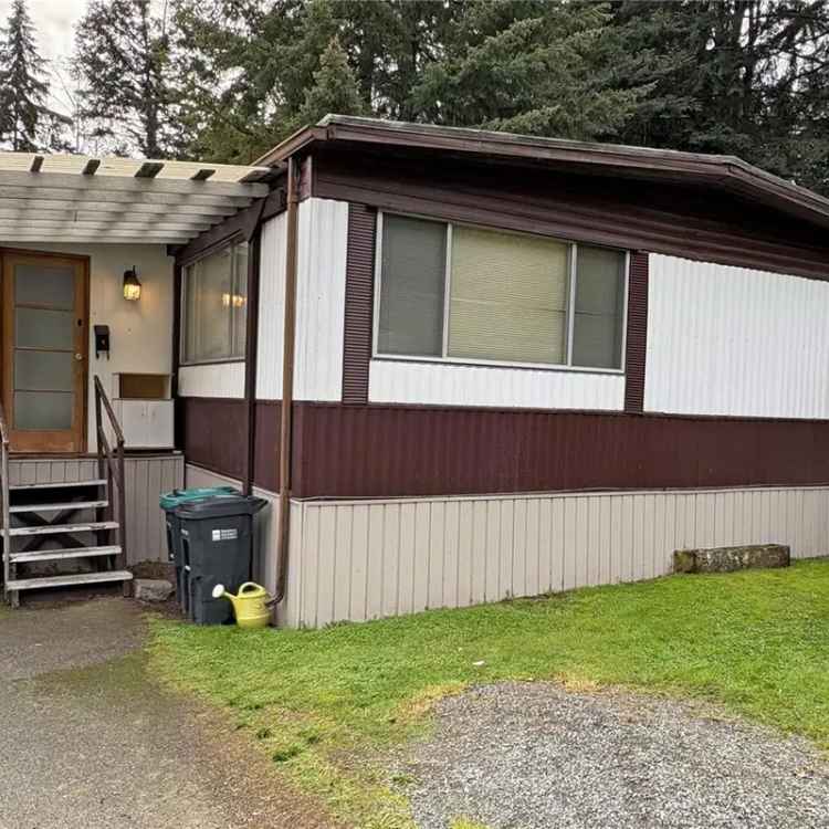 Budget Friendly Double Wide Modular Home in Nanoose Bay