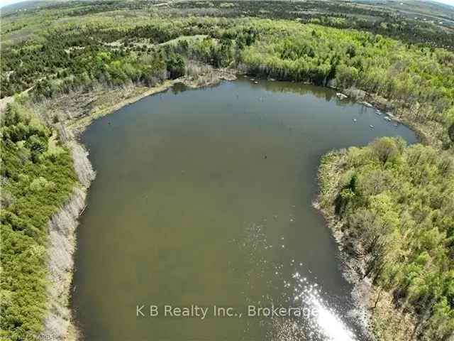 63 Acres Canadian Paradise with Private Lake Access