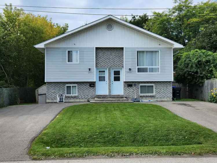 Midland ON Legal Duplex 3 Bed 1 Bath 2 Bed 1 Bath