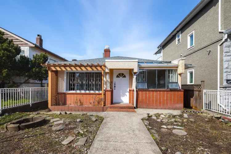 Renfrew Vancouver House for Sale 4 Beds 2 Baths 1875 sq ft