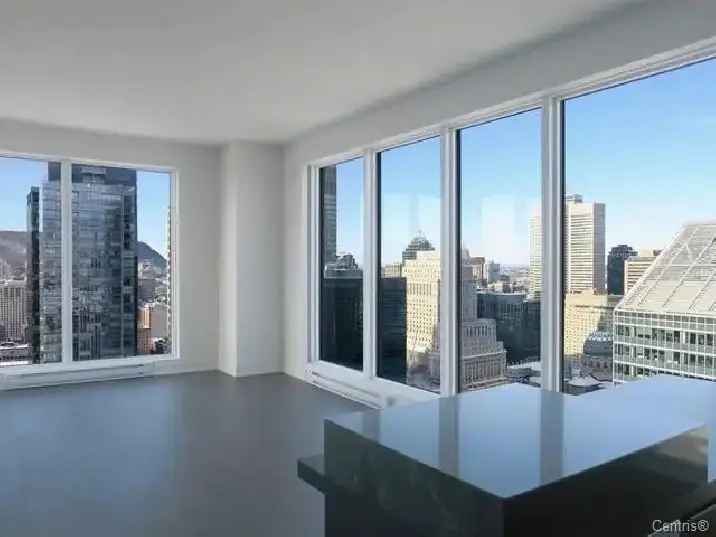 Rent Luxury 4 ½ Condo Montreal with Garage Locker and Breathtaking Views