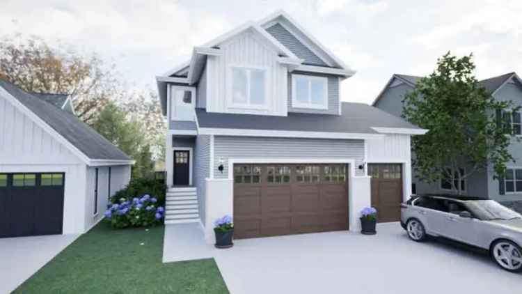 Buy Lakeside 2 Story Home with Cozy Features and Triple Garage