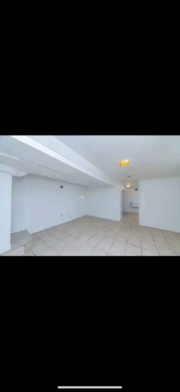 One Bedroom Basement Apt