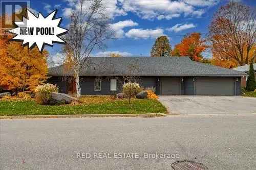 Custom Modern Bungalow with Inground Pool Barrie Ontario