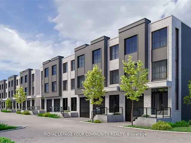 Macau Townhomes Richmond Hill: 1828 Sq Ft Townhouse with Rooftop Terrace