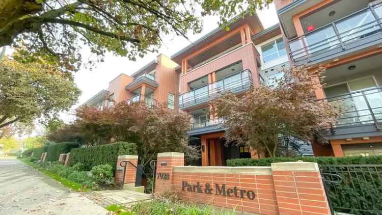 1125sf 3-Bed Garden Suite Vancouver West Marpole Condo