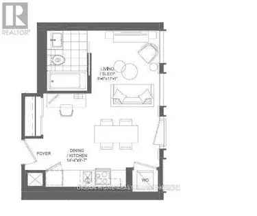 109 m² 1 Room Apartment in Toronto Artist Alley Near U of T and Ryerson