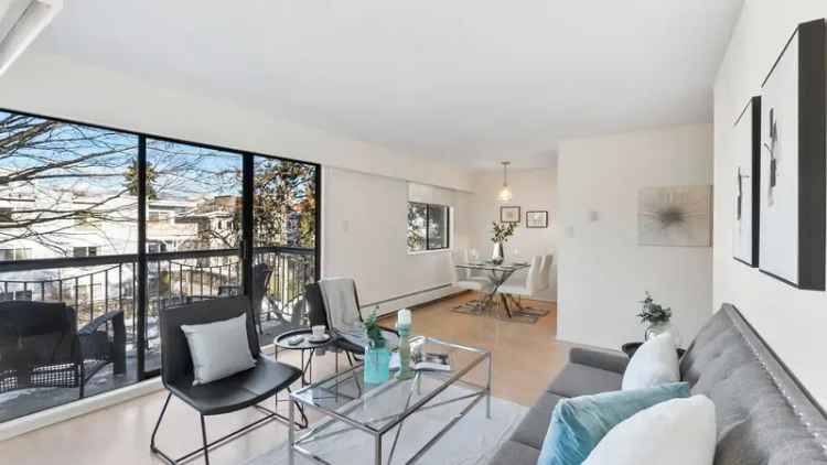 Kitsilano Condo for Sale Marquis Manor Top Floor Corner Home