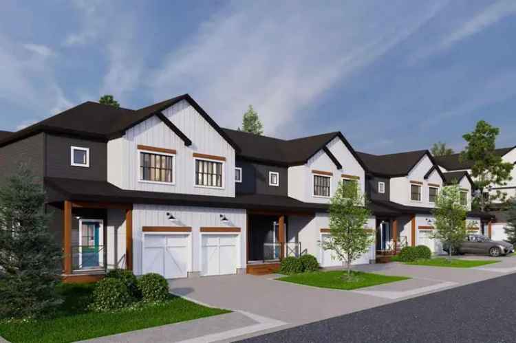 Buy Townhome in Sirocco with Modern Kitchen and Double Attached Garage