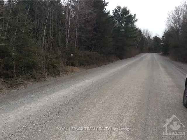 Land For Sale in Mississippi Mills, Ontario