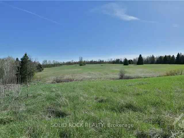 25 Acres Wooded & Hay Fields Hobby Farm Land