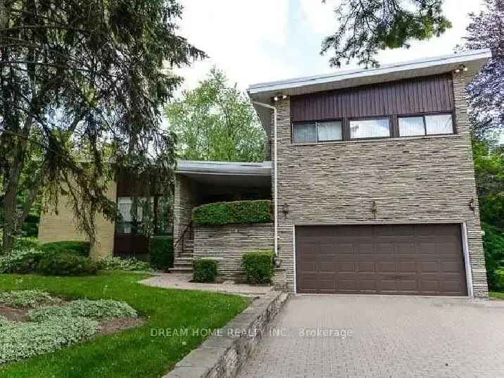 Detached house upstairs 2 br & 1 wr  for rent  Finch/Dufferin