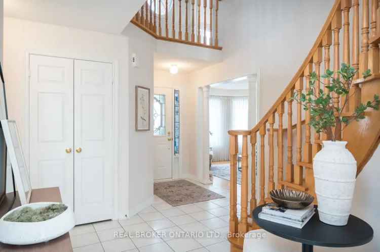 Elegant Family Home in Oakville with 2 Primary Suites and Walk-Out Basement