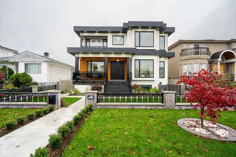 Luxury house for sale in Burnaby with spacious living and premium features