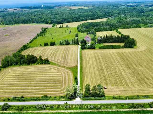 175 Acre Farm near Beaverton - 5 Bedroom Home - Large Barn