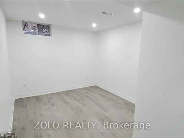 Basement Apartment with Separate Entrance and Parking