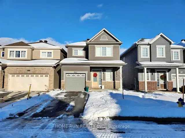 Bright 3-Bedroom Home in Kanata Lakes