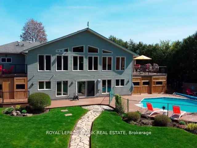 Stunning Trent Severn Waterfront Home 3200 sq ft