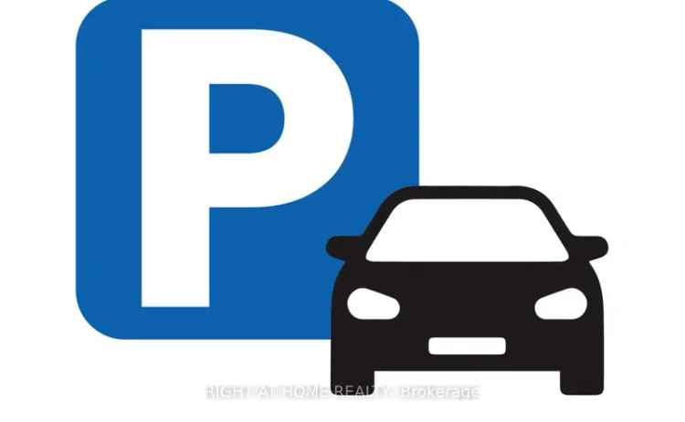 Extra Large Parking Spot Near Yonge Sheppard 401
