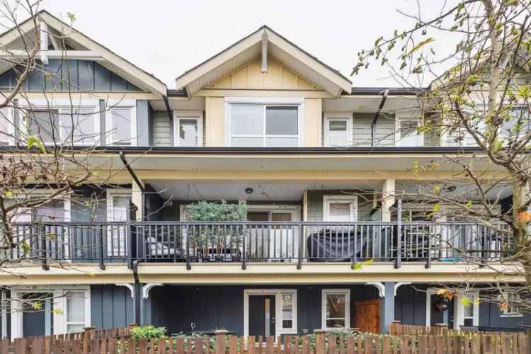 Townhouse For Sale in New Westminster, British Columbia