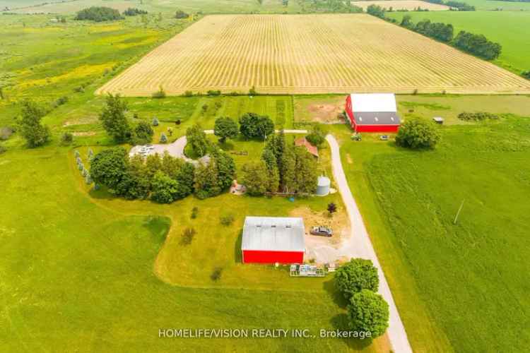 Buy unique farm property with renovated home and multiple features