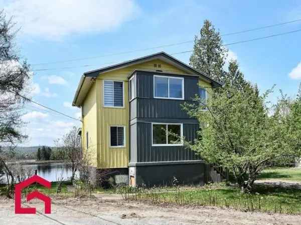 Two Storey Waterfront Home for Sale Lanaudiere