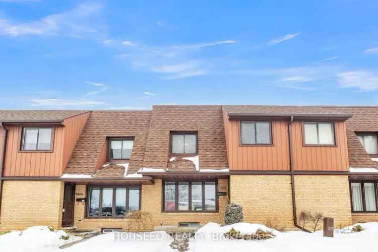 Modern 3-Bedroom Kitchener Townhome with Finished Basement