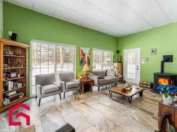 Split Level Home for Sale 8 Acres 3 Ponds
