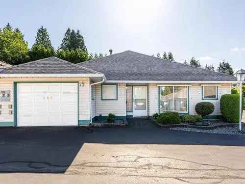 Surrey 55+ Townhouse For Sale - 2 Beds, 2 Baths, Gated Community