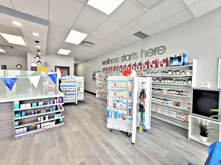 Growing Pharmacy Business For Sale in Paris ON