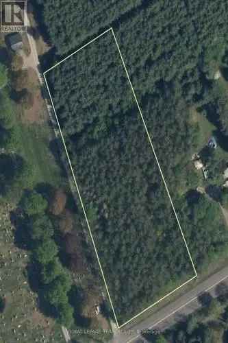 Vacant Land for Sale in Metcalfe Ottawa