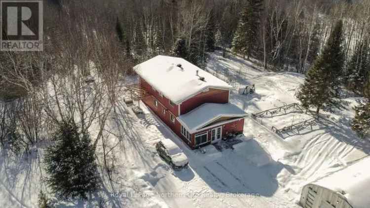 5 Bedroom Family Home on 5.95 Acres Near North Bay