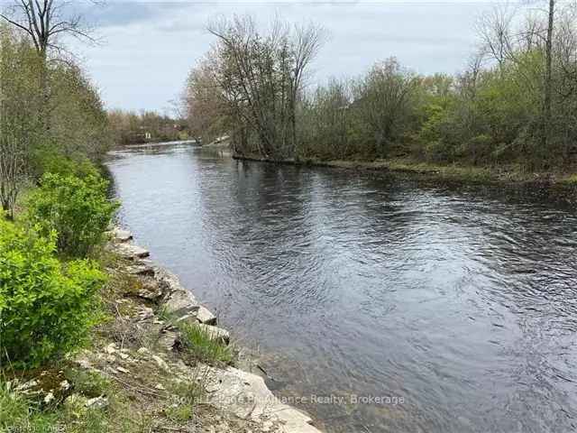 Napanee River Waterfront Property