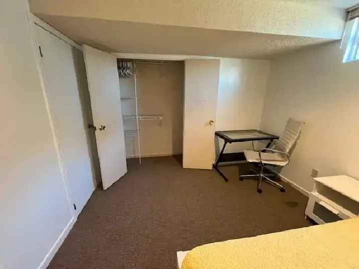 Newly Renovated Basement Room Rental for Women