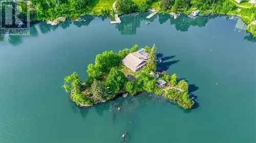 Private Island Getaway with Development Potential in Sudbury